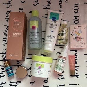 NEW 💥Skincare Bundle💥 Glow Oasis 💥 Sephora 💥 Biossance 💥 Tarte 💥 YTP 💥